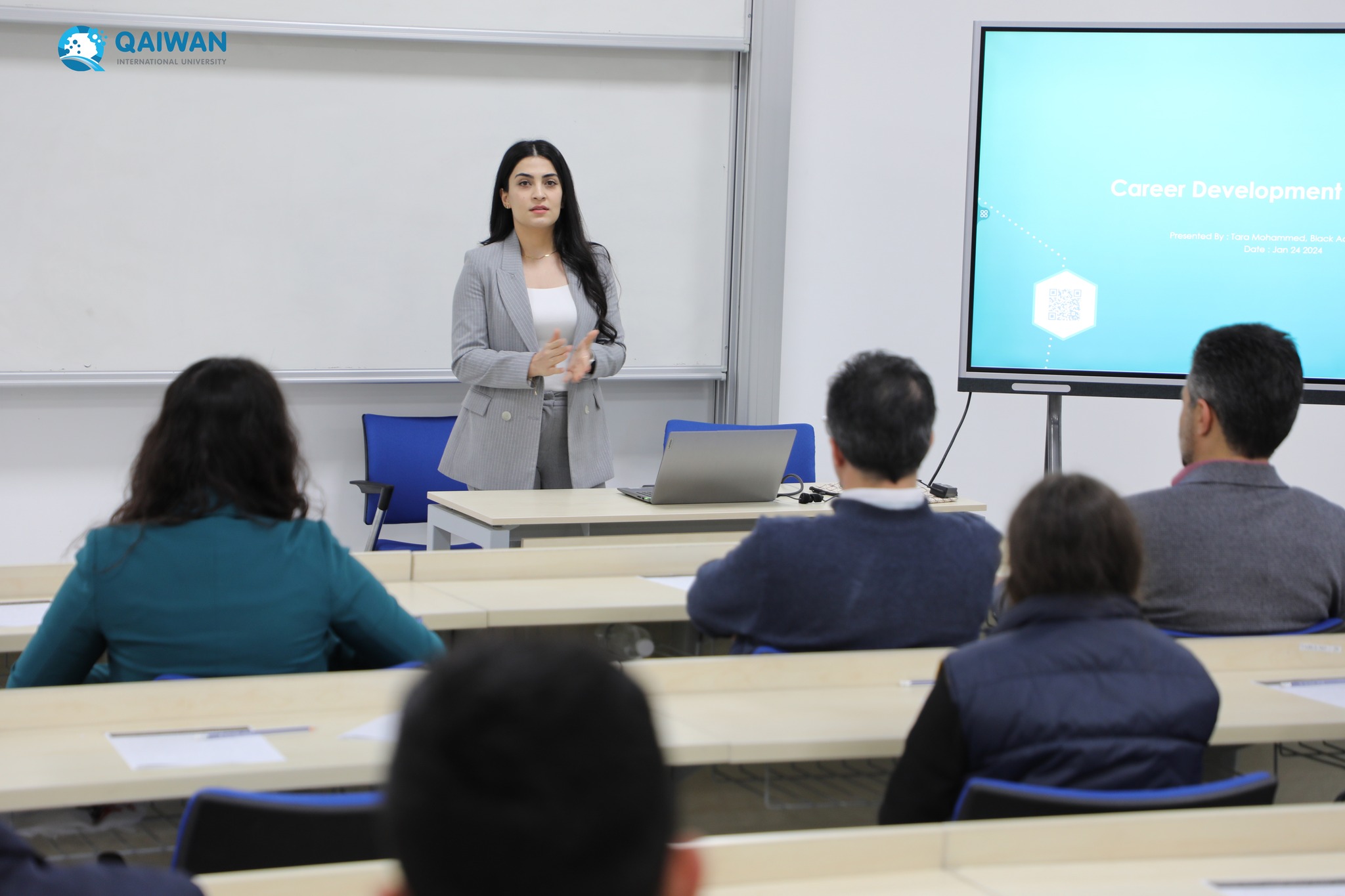 A seminar about "the Software Market in the (KRG)" was held by Ms. Tara Mohammed